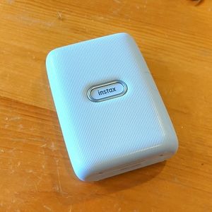 Fujifilm Instax Mini Link Smartphone Printer, Ash White